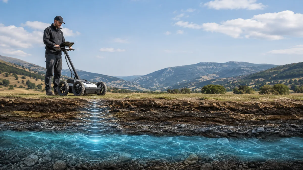 Анализ на геофизично проучване за вода в Завет